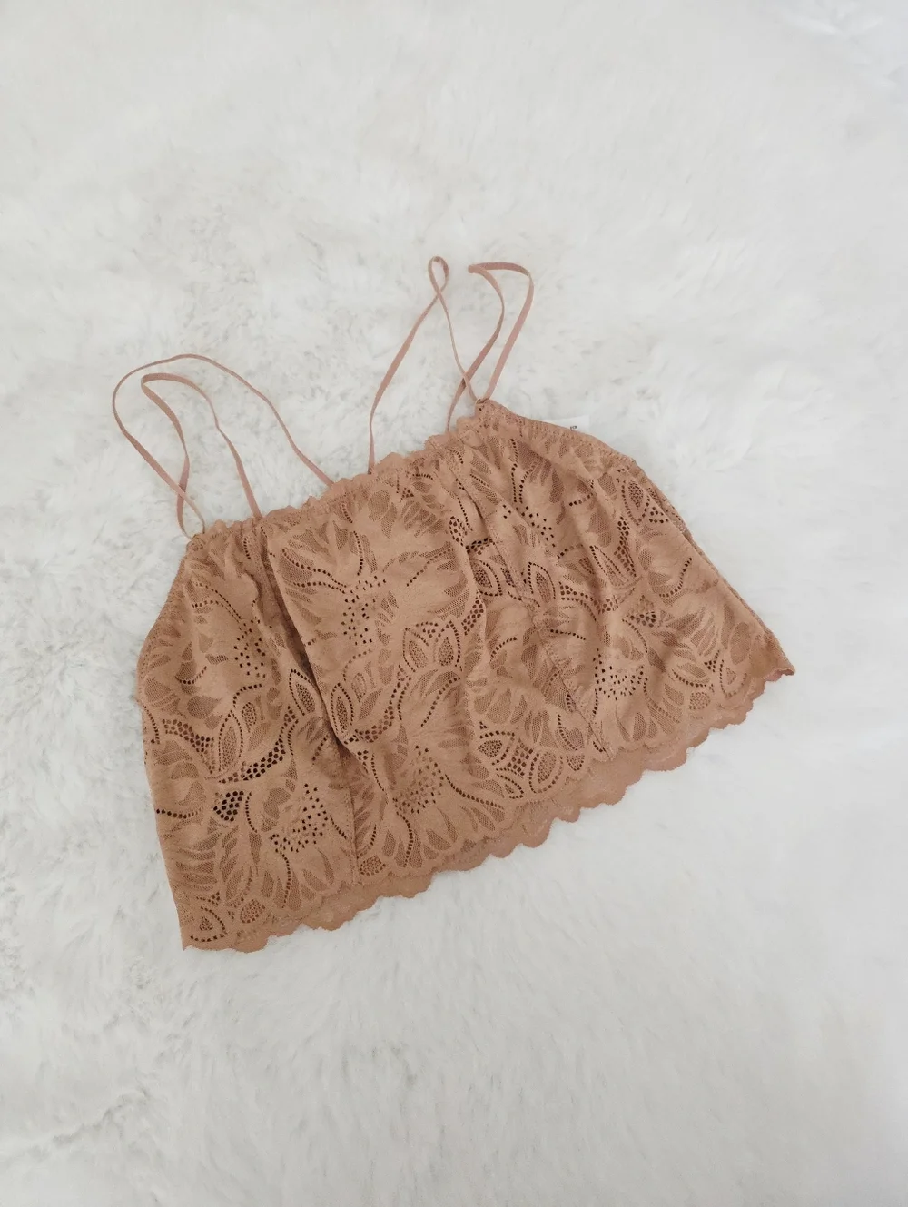 AERIE🌻Holiday Best Lace Longline Bralette SIZE M